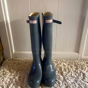 Gray Hunter Boots